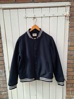 Madness stoffen baseballjack, mt.XL, donkerblauw, €35, Maat 56/58 (XL), Zo goed als nieuw, Madness, Verzenden