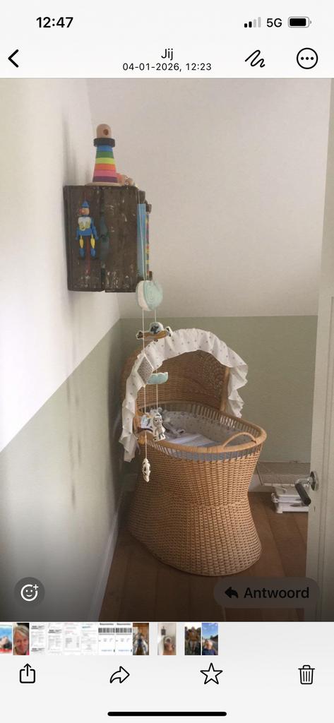 Wieg, Ophalen of Verzenden, Gebruikt, Wieg