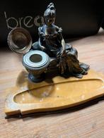 Art Nouveau Inktpot, Zamac/Spelter, ca. 1900, Ophalen of Verzenden