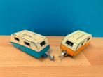 DINKY TOYS # 190 2 CARAVANS IN BESPEELDE STAAT SAMEN 15 EURO, Ophalen of Verzenden, Gebruikt, Overige typen, Dinky Toys