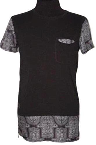 Black Kaviar heren t-shirt, lang shirt, Mt. L, Kleding | Heren, T-shirts, Zo goed als nieuw, Maat 52/54 (L), Zwart, Verzenden