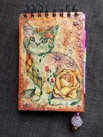 Kat & Bloemen - Schetsblok, Ophalen of Verzenden, Nieuw, Hond of Kat, Beeldje of Figuurtje
