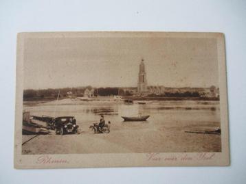 ansichtkaart Rhenen Veer over den  Ijsel. beschikbaar voor biedingen