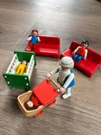 Playmobil baby. Kinderwagen, bedje, bankjes, Ophalen of Verzenden, Gebruikt