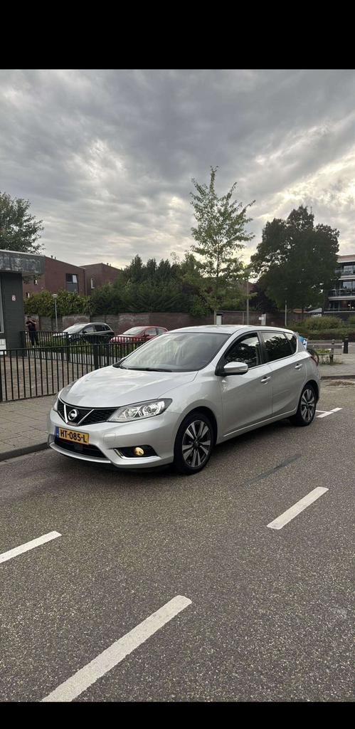 Nissan Pulsar 1.2 Dig-t 85KW 2016 Grijs, Auto's, Nissan, Particulier, Pulsar, Benzine, C, Hatchback, Handgeschakeld, Origineel Nederlands
