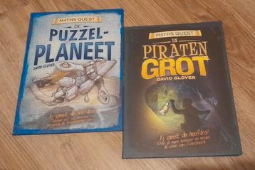 David Glover: Math Quest, de puzzelplaneet + de piratengrot beschikbaar voor biedingen