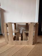 Minera montessori kindertafeltje met stoeltjes, Kinderen en Baby's, Ophalen, Gebruikt, Tafel(s) en Stoel(en)