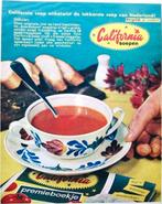 3 vintage advertenties reclames California soep 1959-62 eten, Verzamelen, Merken en Reclamevoorwerpen, Ophalen of Verzenden, Gebruikt