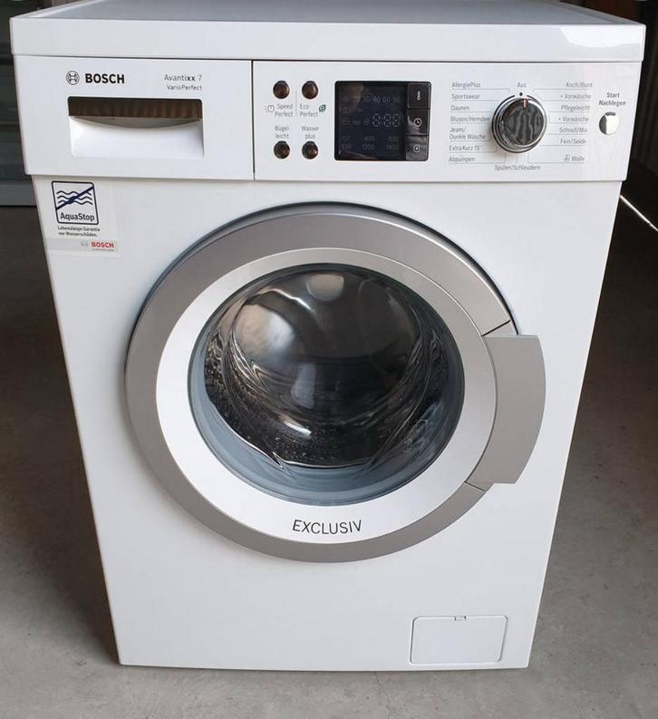 Bosch wasmachine Avantixx7 Exlusive, Witgoed en Apparatuur, Wasmachines, Gebruikt, 85 tot 90 cm, 1200 tot 1600 toeren, Ophalen of Verzenden