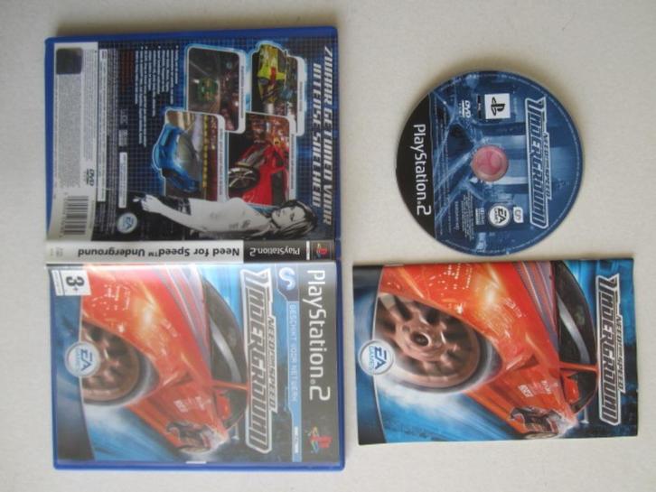 Need for Speed PS2 Playstation 2, Spelcomputers en Games, Games | Sony PlayStation 2, Zo goed als nieuw, Racen en Vliegen, 1 speler
