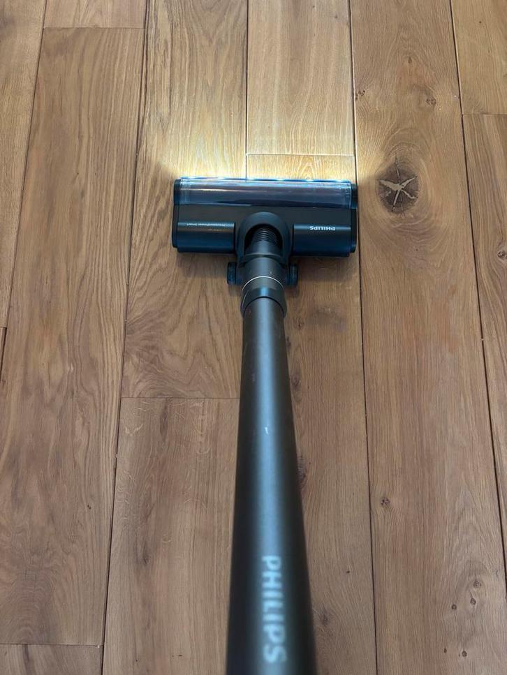 Philips steelstofzuiger met dweilfunctie en extra accu, Witgoed en Apparatuur, Stofzuigers, Gebruikt, Overige typen, Reservoir