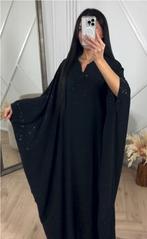 Prachtige Abaya nieuw zwart glitter, Zwart, Maat 42/44 (L), Nieuw, Ophalen of Verzenden