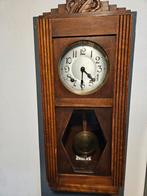 Franse hang klok met mini comtoise uurwerk, Antiek en Kunst, Antiek | Klokken, Ophalen of Verzenden