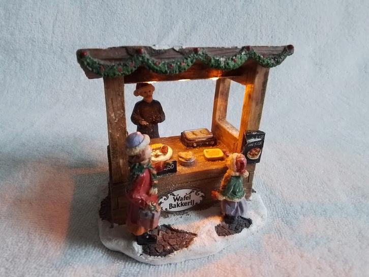 Kerstdorp Wafelkraam "Typisch Hollands", Diversen, Kerst, Ophalen