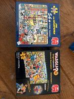 2 comic puzzels (Jumbo), Ophalen of Verzenden, Meer dan 50 stukjes, 6 jaar of ouder