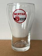 Wertha bierglas, Ophalen of Verzenden, Zo goed als nieuw, Glas of Glazen, Overige merken