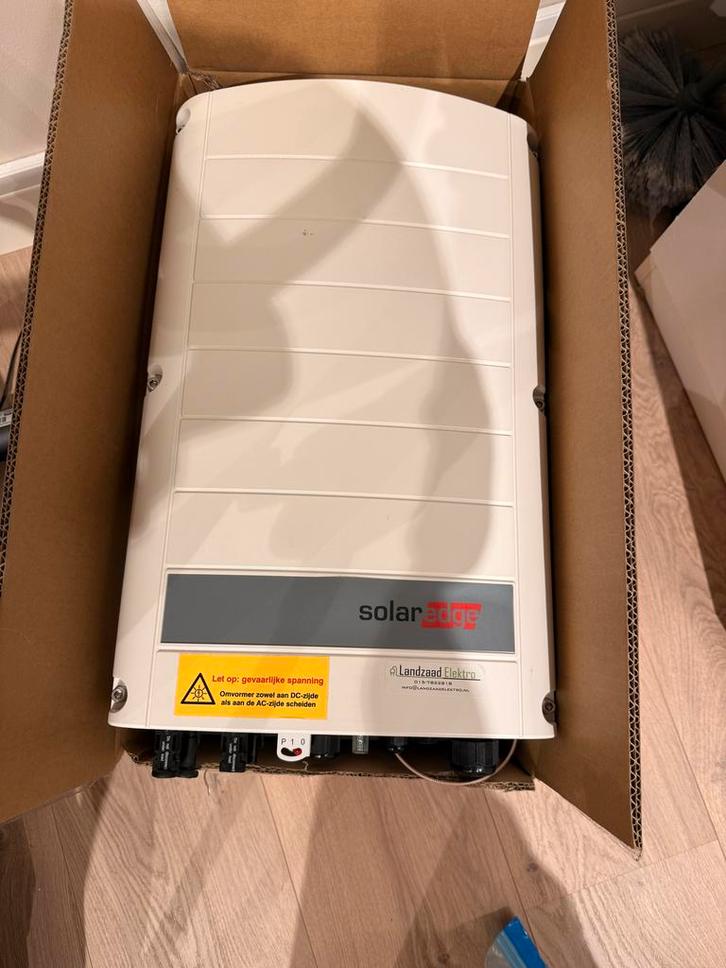 SE6K SolarEdge 6.0 kW Omvormer - Zo goed als nieuw!, Doe-het-zelf en Verbouw, Elektra en Kabels, Zo goed als nieuw, Overige typen