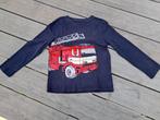 K135 Blauw shirt C&A maat 110, Gebruikt, C&A, Ophalen of Verzenden, Shirt of Longsleeve