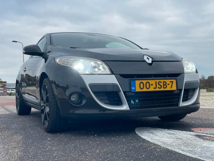 Renault Mégane 1.4 TCE 96KW Coupe 2009 Zwart, Auto's, Renault, Particulier, Mégane, Benzine, B, Coupé, Handgeschakeld, Origineel Nederlands
