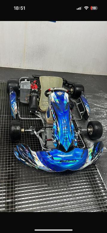 Kart republic 2023 chassis zonder motor beschikbaar voor biedingen