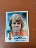 panini voetbal 81 leo beenhakker ajax 1980-1981, Verzamelen, Ophalen of Verzenden, Zo goed als nieuw, Ajax, Poster, Plaatje of Sticker