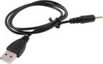 Let op type!! USB naar 2.5mm DC Oplaad Kabel Lengte: 65cm, Ophalen of Verzenden, Nieuw