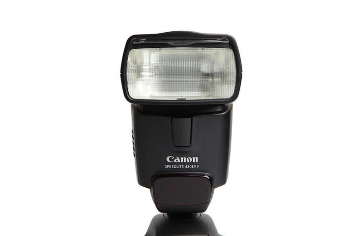 Canon Speedlite 430 EX II flitser met 1 jaar garantie, Audio, Tv en Foto, Fotografie | Flitsers, Zo goed als nieuw, Canon, Kantelbaar