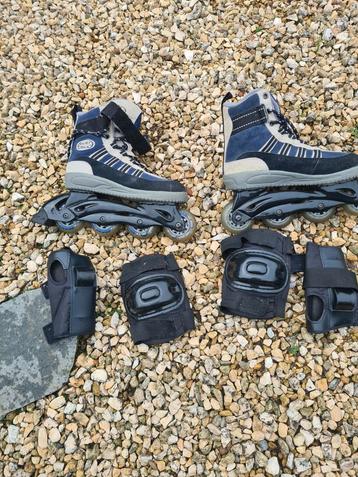 Inline Skates Maat 40 + Bescherming beschikbaar voor biedingen