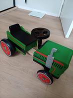 Houten tractor loopauto, Ophalen, Zo goed als nieuw