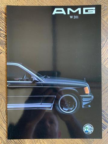 Leaflet Mercedes-Benz 190 AMG motoren W201 1990 nieuw! beschikbaar voor biedingen