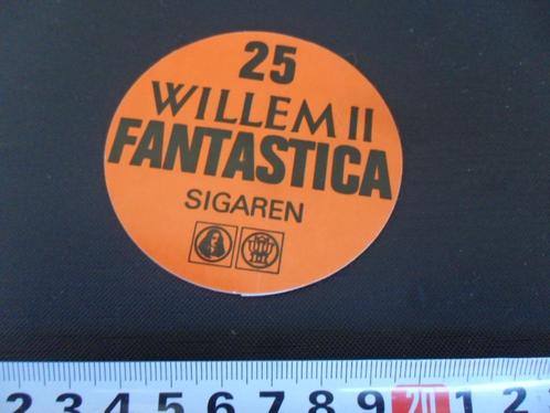 sticker valkenswaard 25 willem II fantastica sigaren tabak, Verzamelen, Stickers, Zo goed als nieuw, Bedrijf of Vereniging, Ophalen