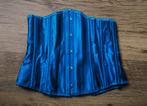 Corset - Maat M - 65 CM - Underbust - Gothic - Goth - Emo, Ophalen of Verzenden, Blauw, Body of Korset