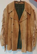 Heren jas, Kleding | Heren, Kostuums en Colberts, Ophalen of Verzenden, Gedragen, Maat 52/54 (L), Bruin