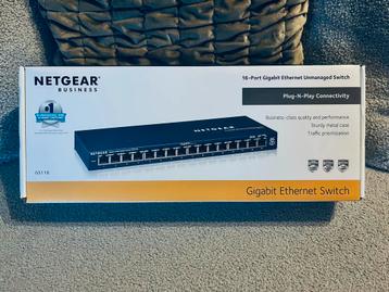 NETGEAR BUSINESS 16port SWITCH NIEUW beschikbaar voor biedingen
