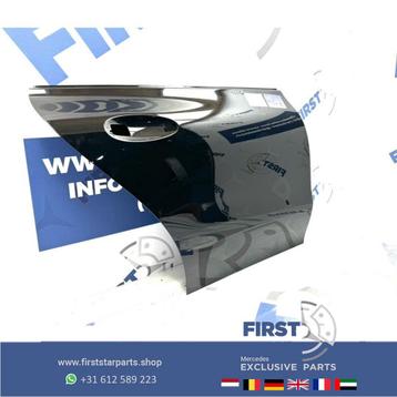 W118 CLA DEUR RECHTS ACHTER A1187307000 PORTIER ZWART KAAL C beschikbaar voor biedingen