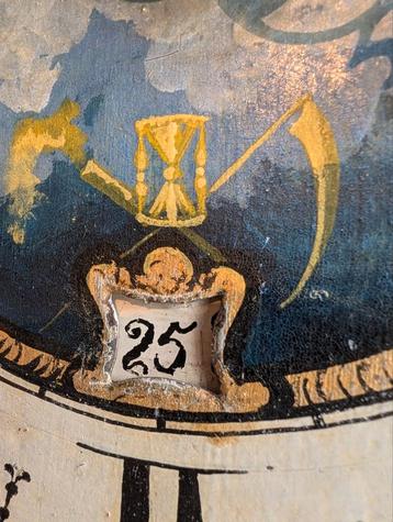 Antieke Friese klok voor de klokken verzamelaars 175 hoog  beschikbaar voor biedingen