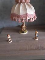 Schemerlamp  + 2beeldjes, Huis en Inrichting, Lampen | Tafellampen, Ophalen of Verzenden, Minder dan 50 cm