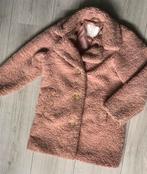 Schattig babyroze teddy jasje manteltje 116/122, Ophalen of Verzenden, Gebruikt, Meisje, Jas