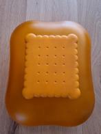 Oranje Allessi Mary Biscuit koektrommel., Huis en Inrichting, Keuken | Tupperware, Ophalen of Verzenden, Blauw, Overige typen