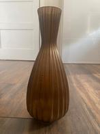 Bruine Ribbel Vaas, Ophalen of Verzenden