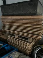 Stelling planken inleggers, Doe-het-zelf en Verbouw, Hout en Planken, Ophalen, Gebruikt, Minder dan 25 mm, Pallet