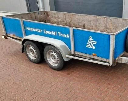 Van Weel tandemasser 2700 kg gratis bij aankoop een hogedru, Auto diversen, Aanhangers en Bagagewagens, Gebruikt, Ophalen