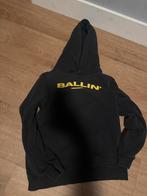 Ballin Amsterdam Hoodie Zwart maat 14, Ophalen of Verzenden, Zo goed als nieuw, Overige maten, Zwart