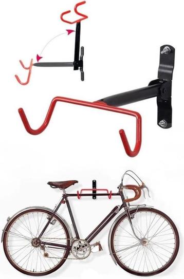 Fiets Muurbeugel – Ophangsysteem tot 25 kg – Rood beschikbaar voor biedingen