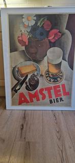 Amstel poster, Ophalen of Verzenden, 50 tot 75 cm, Foto of Poster, 50 tot 75 cm
