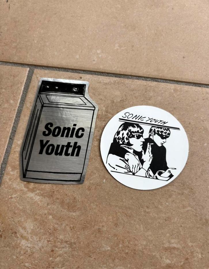 Sonic Youth stickers, Verzamelen, Stickers, Nieuw, Ophalen of Verzenden
