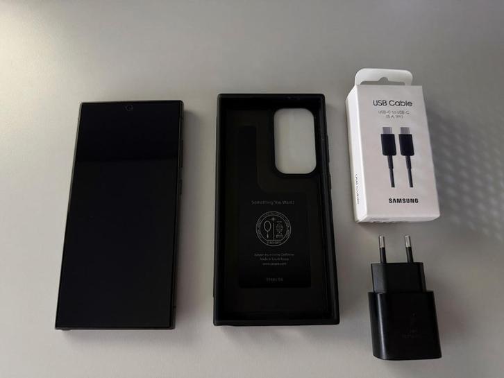 Samsung Galaxy S24 Ultra 5G eSIM 1TB, Titanium Black, Telecommunicatie, Mobiele telefoons | Samsung, Zo goed als nieuw, Overige modellen