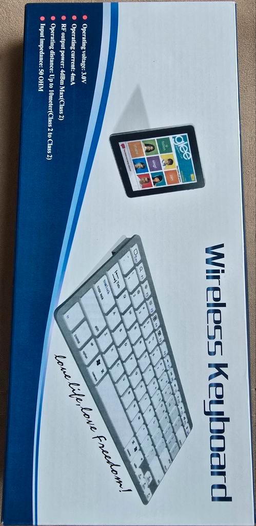 Draadloos Toetsenbord - iOS & Windows, Computers en Software, Toetsenborden, Nieuw, Qwerty, Draadloos, Ergonomisch, Ophalen of Verzenden