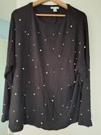 sweater / trui met parels, Zwart, Maat 42/44 (L), Ophalen of Verzenden, Zo goed als nieuw