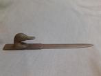 Retro  vintage Messing briefopener "eend, ducky", Antiek en Kunst, Curiosa en Brocante, Ophalen of Verzenden